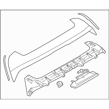 2016 Subaru Legacy Spoiler - 96031AL01ANN