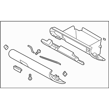 Subaru 66121AJ00AVH Pocket Complete SIA