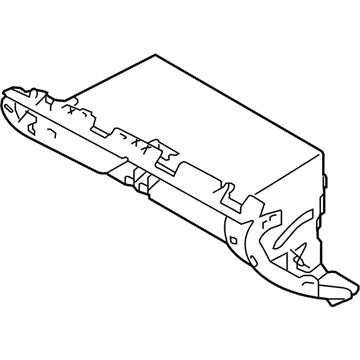 Subaru 66208AJ01A Panel Back POCKETSIA