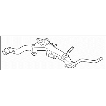 Subaru 14050AB160 Pipe Complete Water