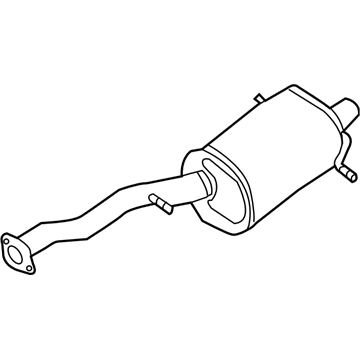 2003 Subaru Forester Muffler - 44300SA010