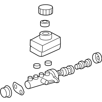 Subaru 26401AG010 Master Cylinder Assembly (Abs)