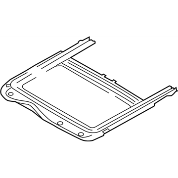 Subaru 65420AG01B Rail Assembly 4D SIA