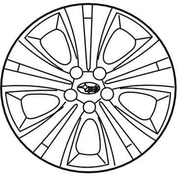Subaru 28811AJ00A Wheel Cap Assembly