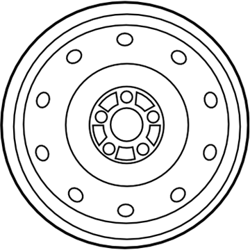 2012 Subaru Legacy Spare Wheel - 28111AJ14A