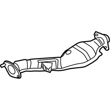 Subaru 44611AA300 Front Exhaust Pipe Assembly