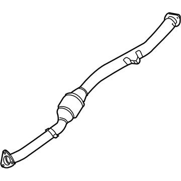 Subaru 44620AB400 Catalytic Converter (Front)