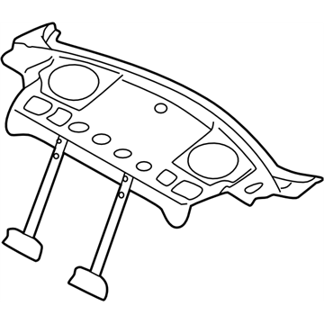 Subaru 53105FE020 Panel Complete Rear