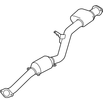 2018 Subaru WRX STI Exhaust Pipe - 44621AA140