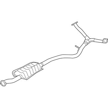 2017 Subaru Forester Exhaust Pipe - 44200SG031