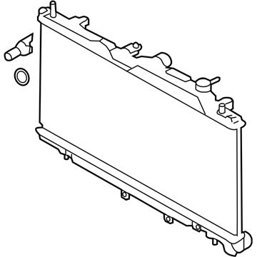 Subaru 45111AL04A Radiator Complete