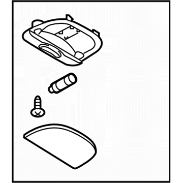 Subaru 84601AG06AME Lamp Assembly Room