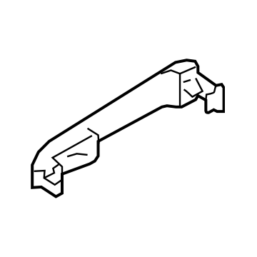 Subaru XV Crosstrek Door Handle - 61160FJ040TQ
