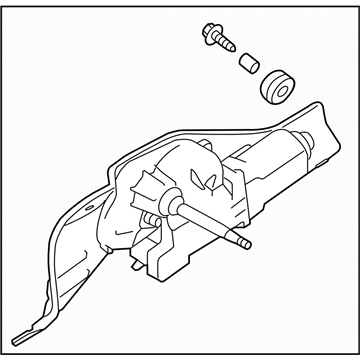 2015 Subaru XV Crosstrek Wiper Motor - 86510SC111