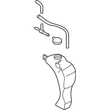 Subaru 45150SA020 Reserve Tank Assembly Radiator