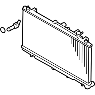 Subaru 45111AJ05A Radiator Complete