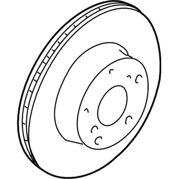 Subaru 26300FE070 Brake Disk Front