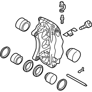 Subaru Impreza STI Brake Caliper - 26292FE022