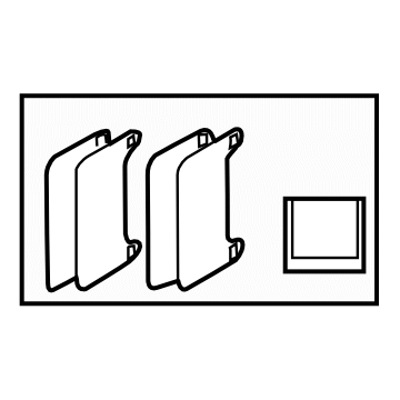 Subaru 26298FE000 SHIM Kit Disc Brake