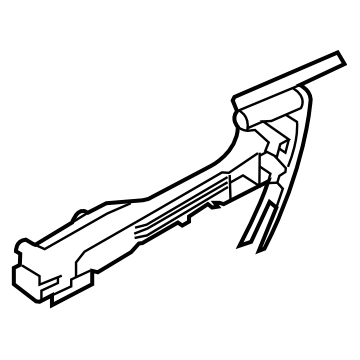 Subaru 62142AL01A Frame Assembly Handle Outer Rear L