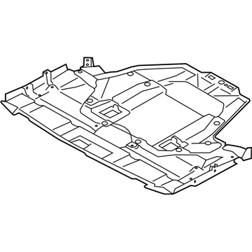 Subaru 56410AJ01B Under Cover Front