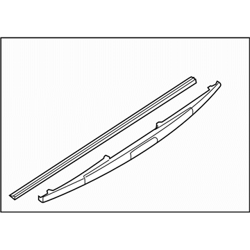 2014 Subaru Impreza STI Wiper Blade - 86542FG080