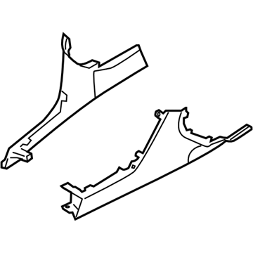 Subaru 66073AG15AWA Cover Assembly Ip C PSIA