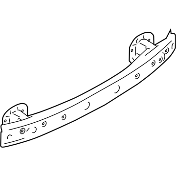 Subaru 57711CA0109P Beam Complete Rear Us