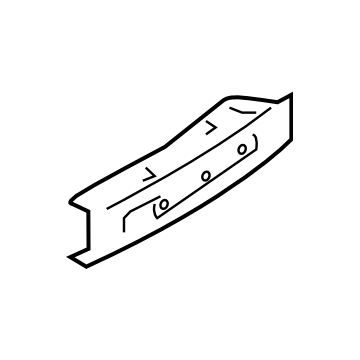 Subaru 52154CA0109P Side SILL In Rear CPLH