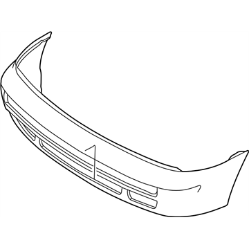 Subaru 57720FA001 Bumper Face Front