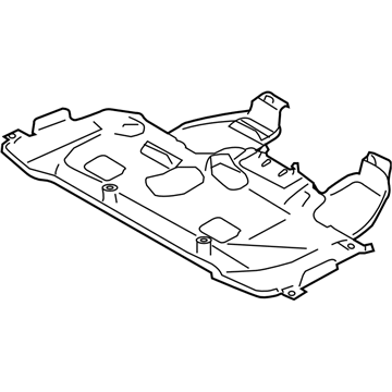 Subaru 56410SA070 Under Cover Front