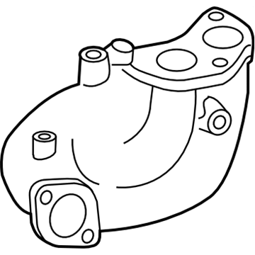 Subaru 14010AA102 Manifold Exhaust RH