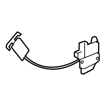 Subaru Trunk Lid Latch - 57530FG001