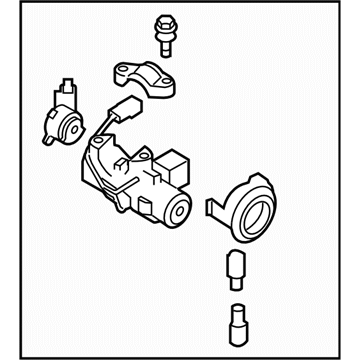 Subaru Outback Ignition Switch - 83191AG23A