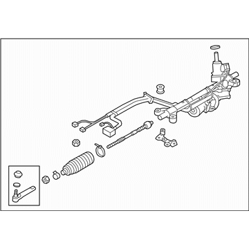 Subaru XV Crosstrek Steering Gear Box - 34110FJ090
