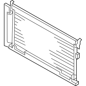 Subaru 73210SG001 CONDENSER Assembly