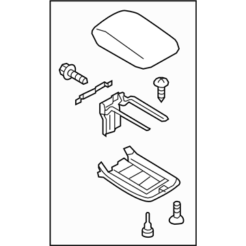 Subaru Forester Armrest - 92114SG060LL