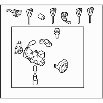 Subaru 57491FG530 Key Kit