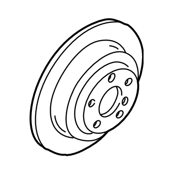 Subaru 26700FE080 Brake Disc Rear