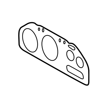 Subaru 85029FA550 Window Plate