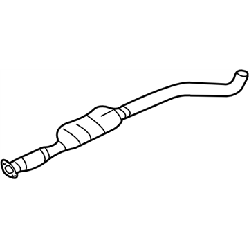 Subaru 44200AE07A Rear Exhaust Pipe Assembly