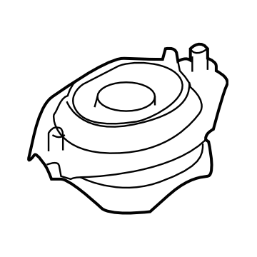 Subaru 20370XA00C Mount Shock ABSORBER