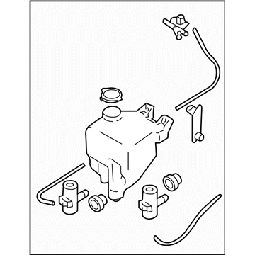 Subaru 86610FE020 Windshield Wiper Fluid Reservoir