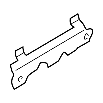 Subaru 94025FC000 Bracket Rear Quarter Trim RH