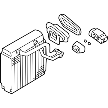 2001 Subaru Forester Evaporator - 73520FC010