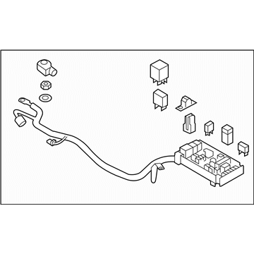 Subaru 82241VA000 Fuse Box Assembly