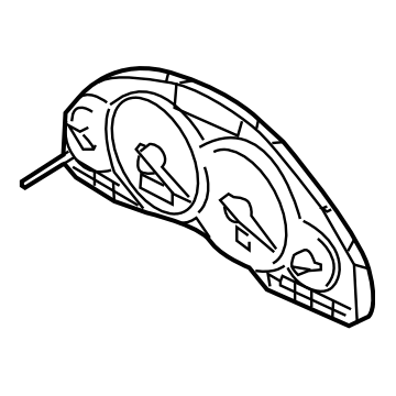 Subaru 85021AG53A Instrument Cluster