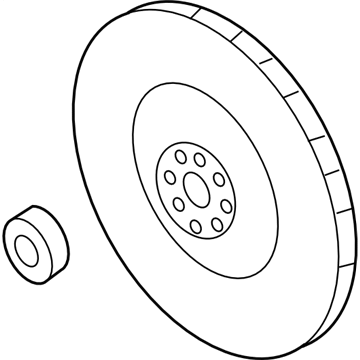 Subaru 12342AA110 FLYWHEEL Assembly Flexible