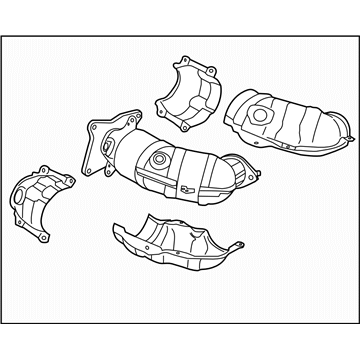 Subaru 44612AA490 Catalytic Converter