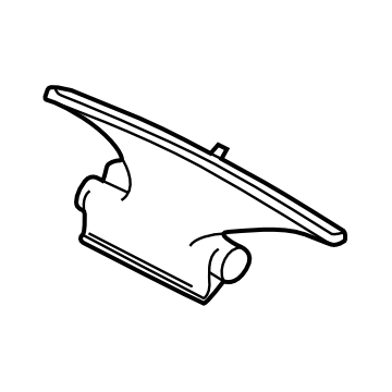 Subaru 66105FC030 Nozzle Front DEFROSTER LH